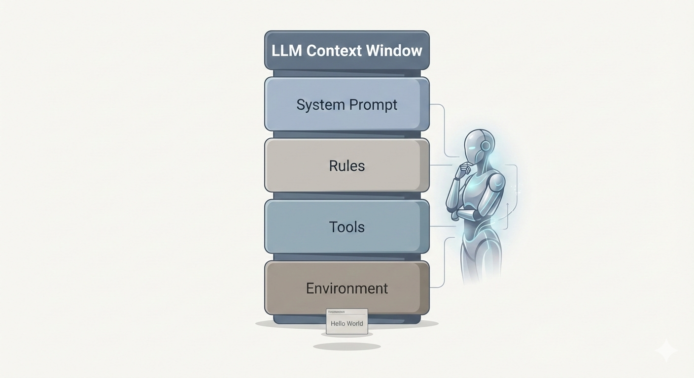 Confused AI with context—illustrating why prompt architecture matters